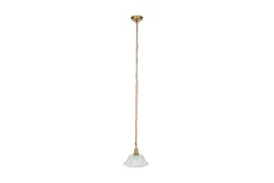 Pendant Lighting^Nkuku Keju Organic Shape Recycled Glass Pendant - Clear