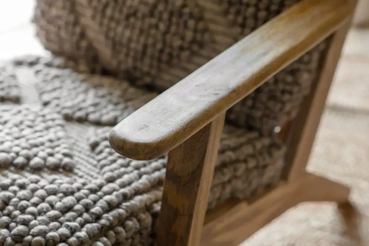 Living|Occasional Chairs^Nkuku Keya Chunky Weave & Mango Wood Chair - Natural