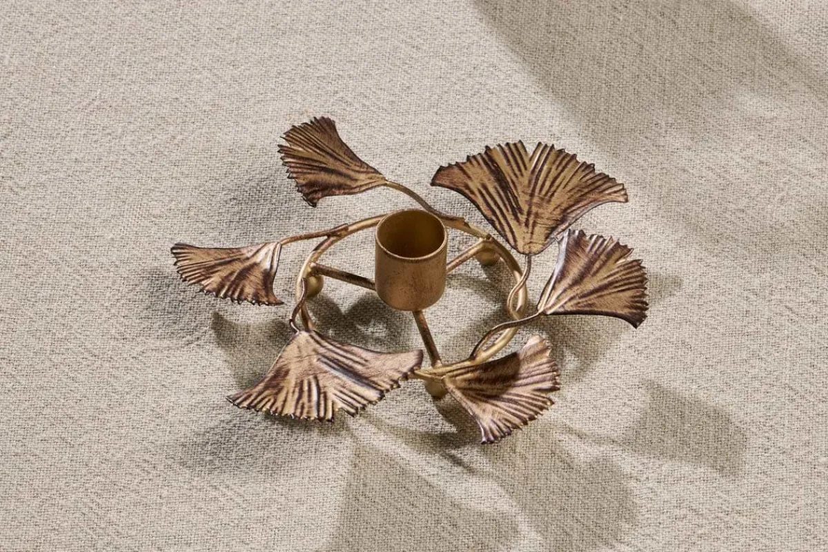 Decorative Home Accessories|Candle Holders^Nkuku Khamilla Candle Holder - Gold