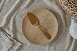 Serving Cutlery|Cutlery^Nkuku Khana Cake Slice - Brushed Gold