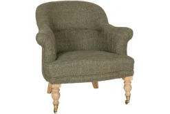 Living|Armchairs^Nkuku Kiana Cotton Armchair - Moss