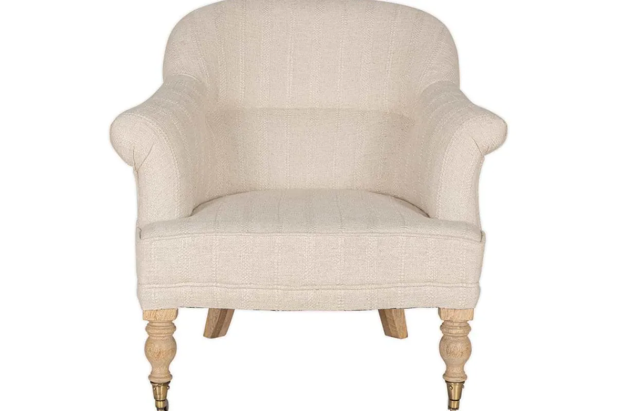 Living|Armchairs^Nkuku Kiana Cotton Armchair - Natural