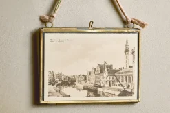 Decorative Home Accessories|Photo Frames^Nkuku Kiko Brass Frame