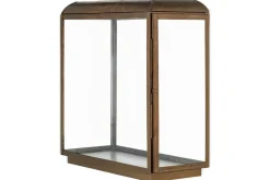 Fireside|Lanterns^Nkuku Kiwanda Tall Lantern - Antique Brass