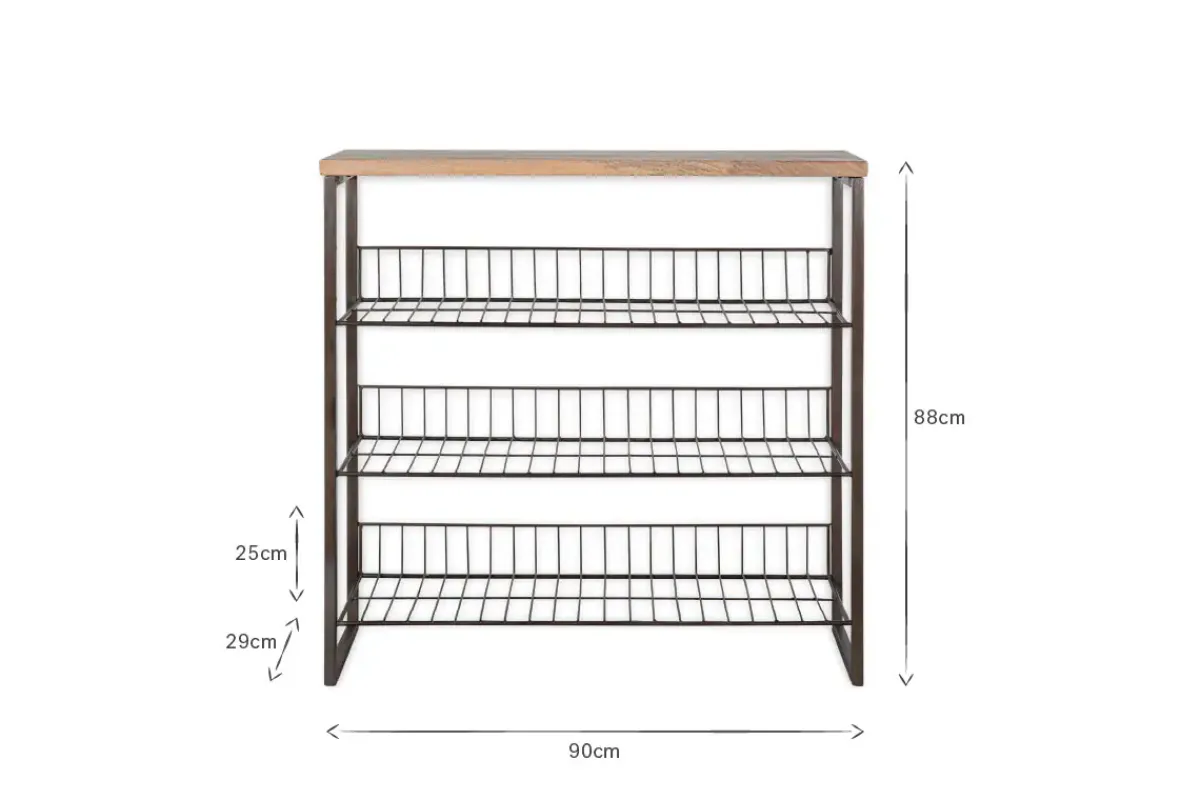 Home Office|Hallway & Bootroom^Nkuku Kiyoma Iron & Wood Tall Standing Shelves - Natural