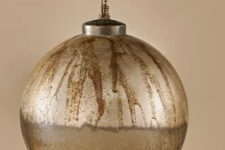 Christmas Table|Giant Baubles^Nkuku Konara Giant Bauble - Gold Crackle