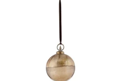Christmas Table|Giant Baubles^Nkuku Konara Giant Bauble - Gold Crackle