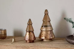 Christmas Table|Winter Berries^Nkuku Konara Glass Tree - Gold Crackle