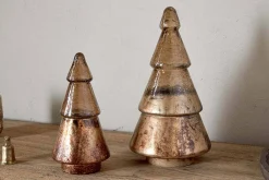 Christmas Table|Winter Berries^Nkuku Konara Glass Tree - Gold Crackle
