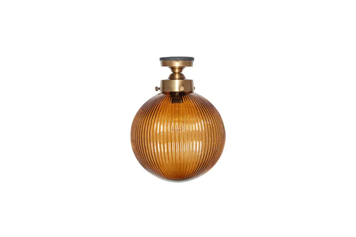 Ceiling Lights|Pendant Lighting^Nkuku Konnie Bathroom Ceiling Light - Amber