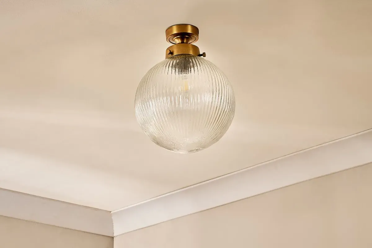 Bathroom Lights|Pendant Lighting^Nkuku Konnie Bathroom Ceiling Light - Clear