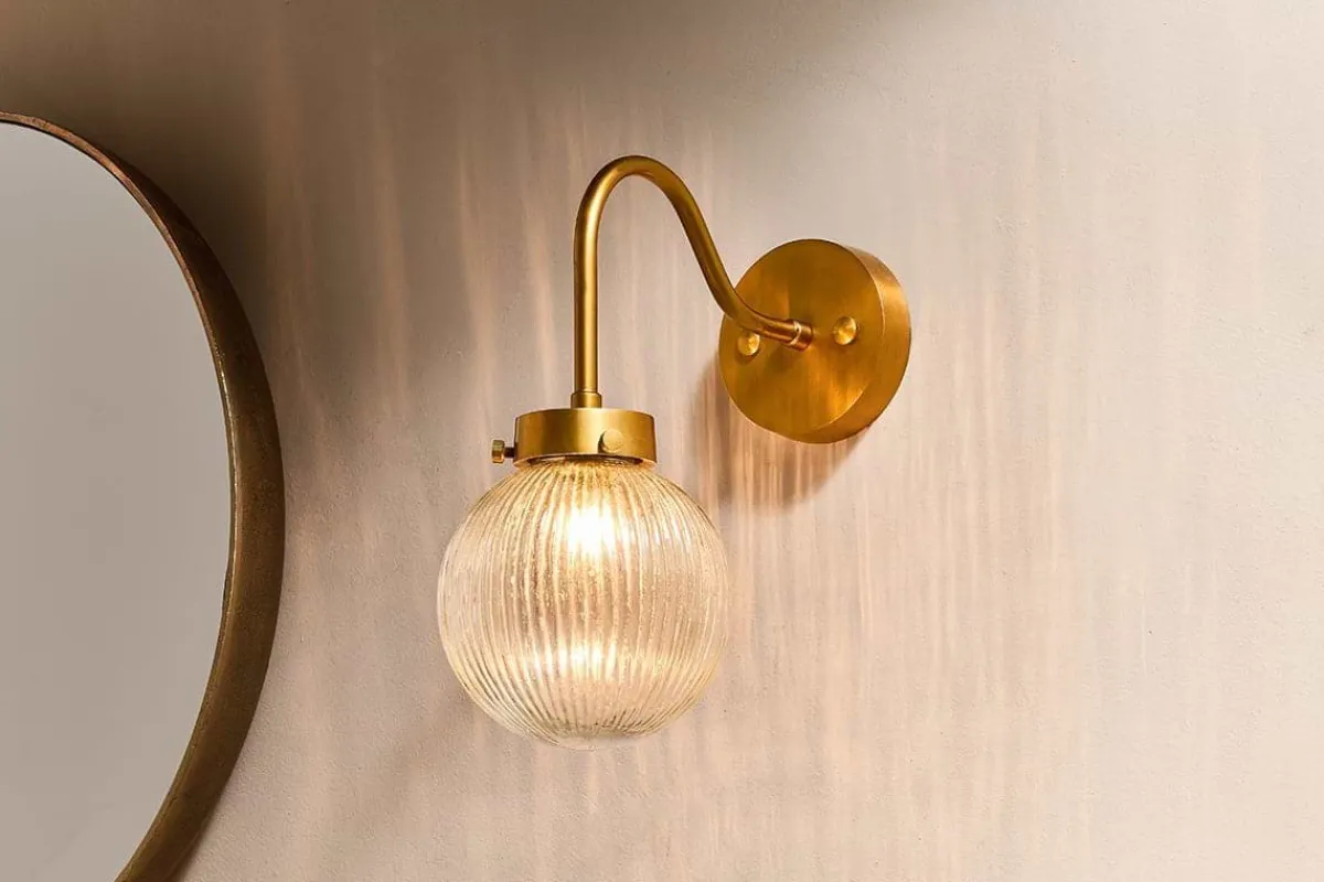Bathroom Lights|Wall Lights^Nkuku Konnie Bathroom Wall Light - Clear