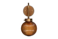 Bathroom Lights|Wall Lights^Nkuku Konnie Bathroom Wall Light - Amber