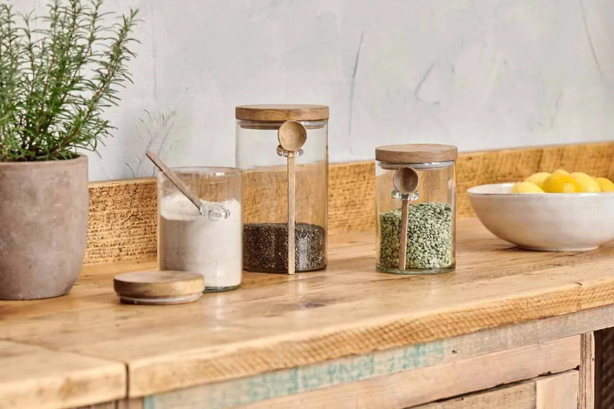 Pantry|Kitchen Storage^Nkuku Kossi Storage Jar