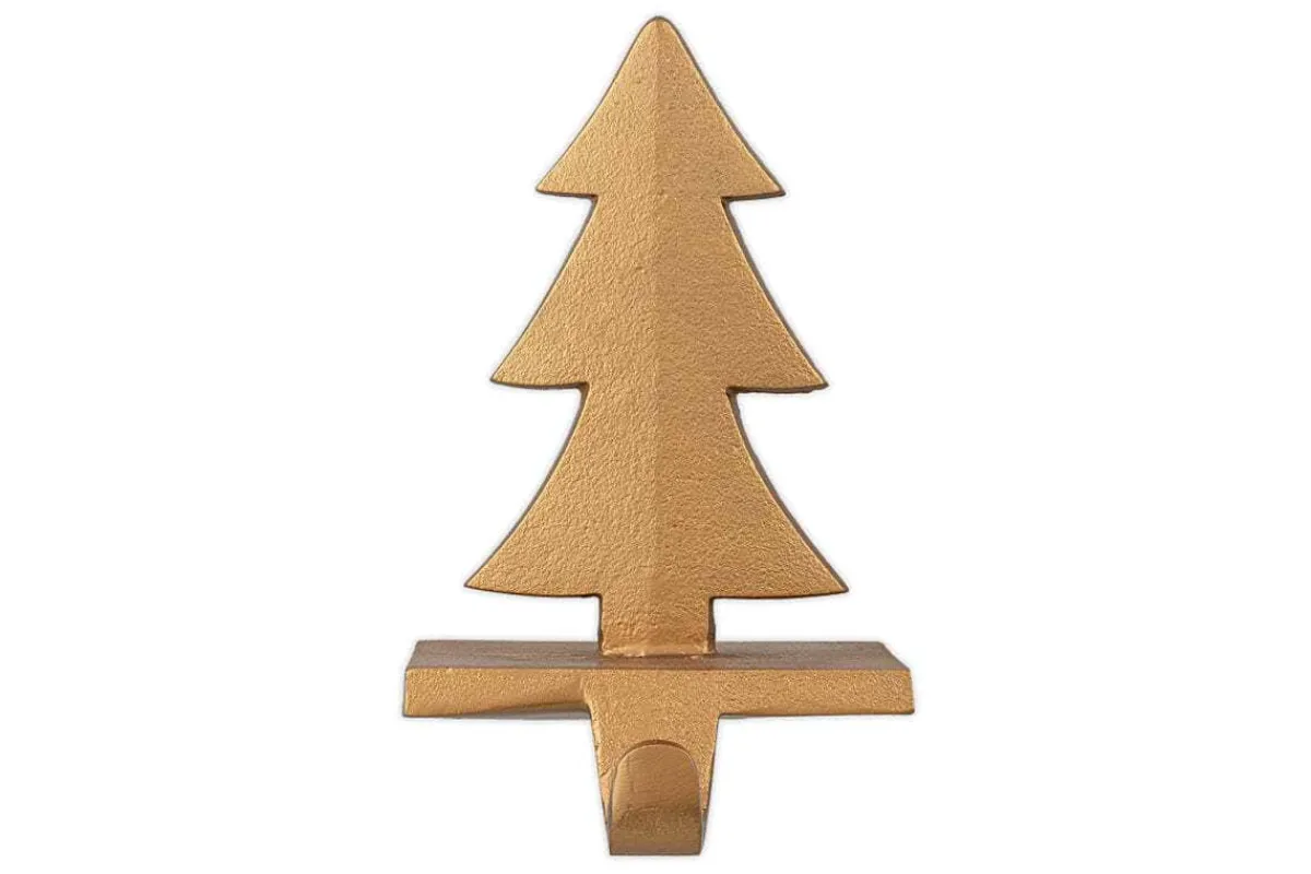 New Christmas|Bright Christmas^Nkuku Kotta Stocking Tree Holder - Antique Brass