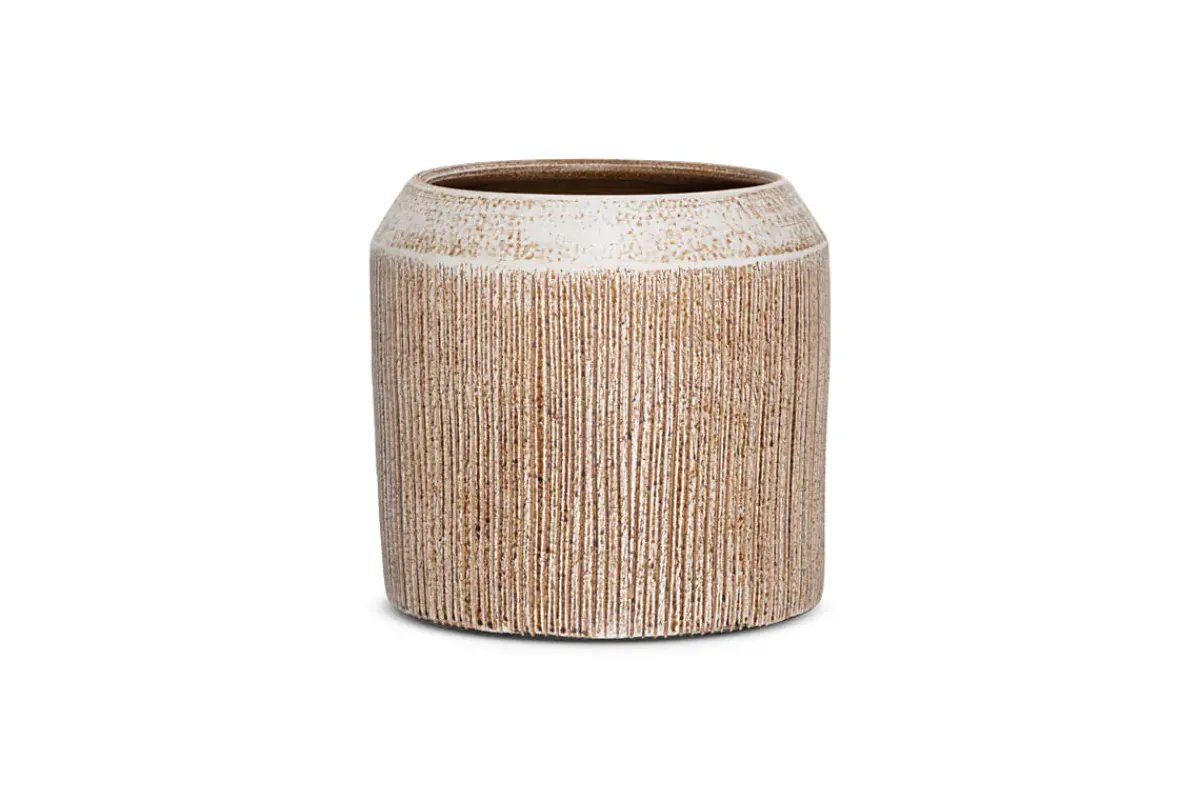 Garden Planters|Garden Décor^Nkuku Kubo Ceramic Planter - Terracotta