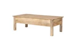 Living|Coffee Tables^Nkuku Laali Grooved Mango Wood  Coffee Table - Natural
