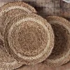 Christmas Table^Nkuku Lam Round Tablemats - Natural (Set of 4)