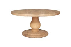 Living|Coffee Tables^Nkuku Laya Round Carved Coffee Table - Natural