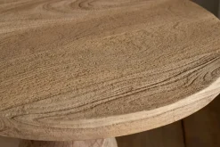 Living|Side Tables^Nkuku Laya Round Carved Side Table - Natural