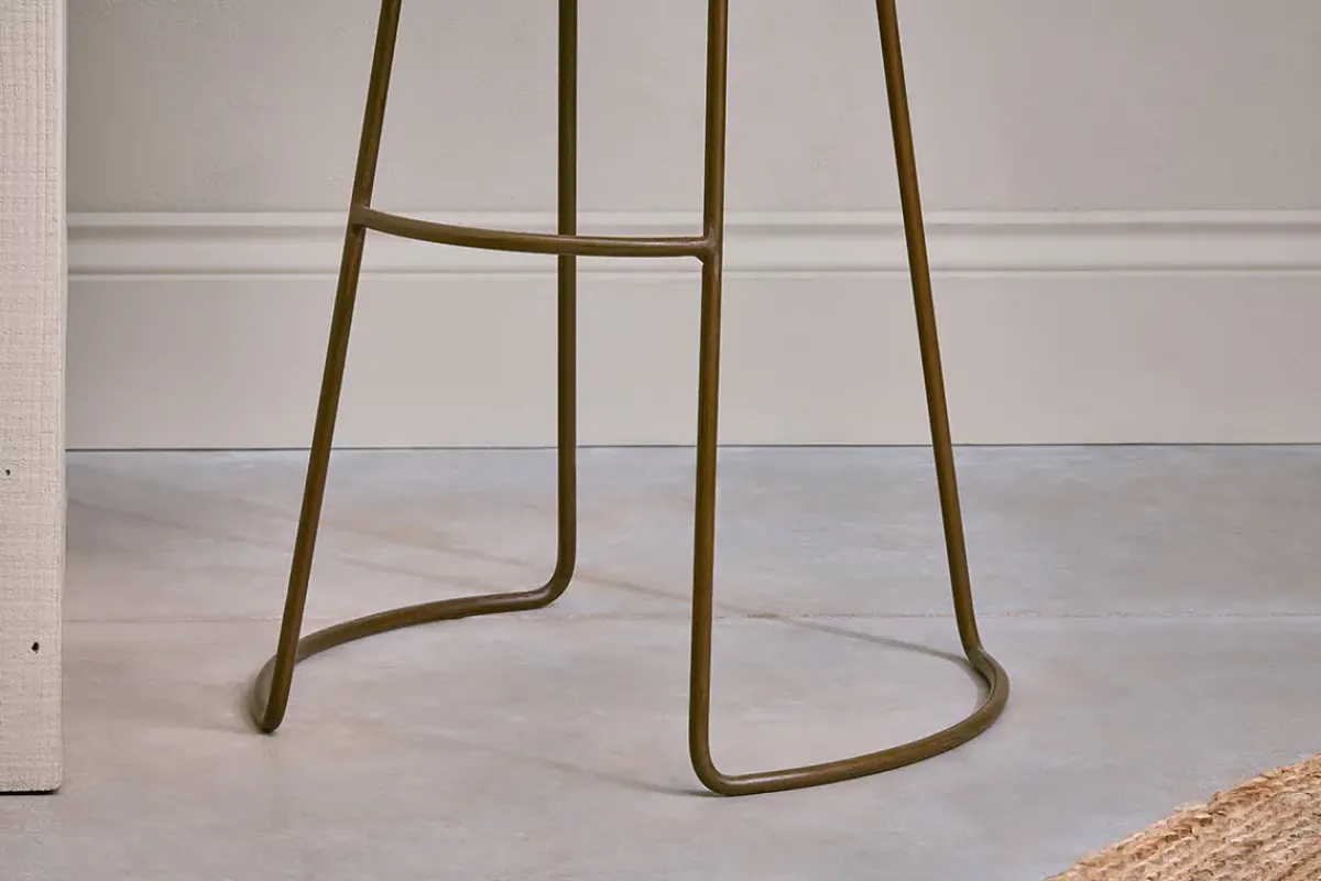Kitchen & Dining|Bar Stools & Bar Chairs^Nkuku Loko Mango Wood Stool - Tall