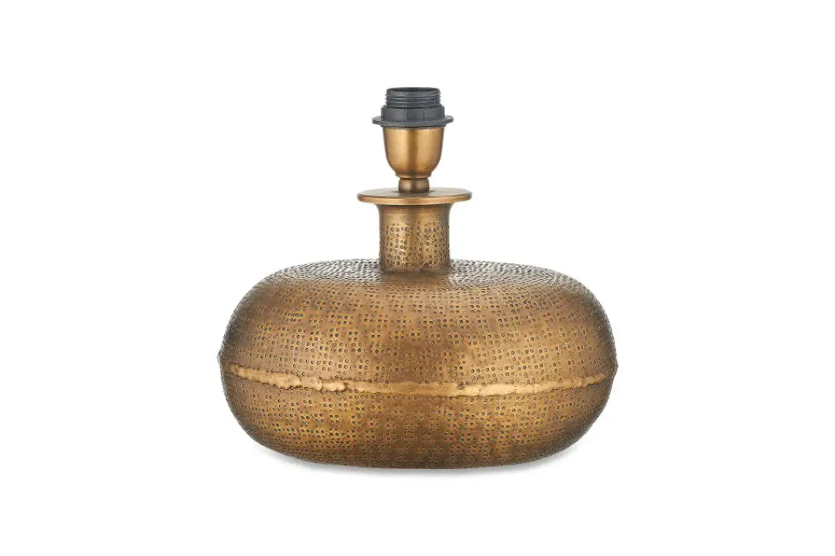Table Lamps^Nkuku Lumbu Lamp - Antique Brass - Small