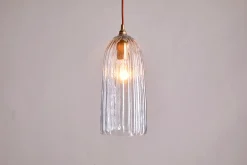 Pendant Lighting^Nkuku Lumina Recycled Glass Pendant - Clear