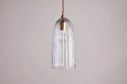 Pendant Lighting^Nkuku Lumina Recycled Glass Pendant - Clear