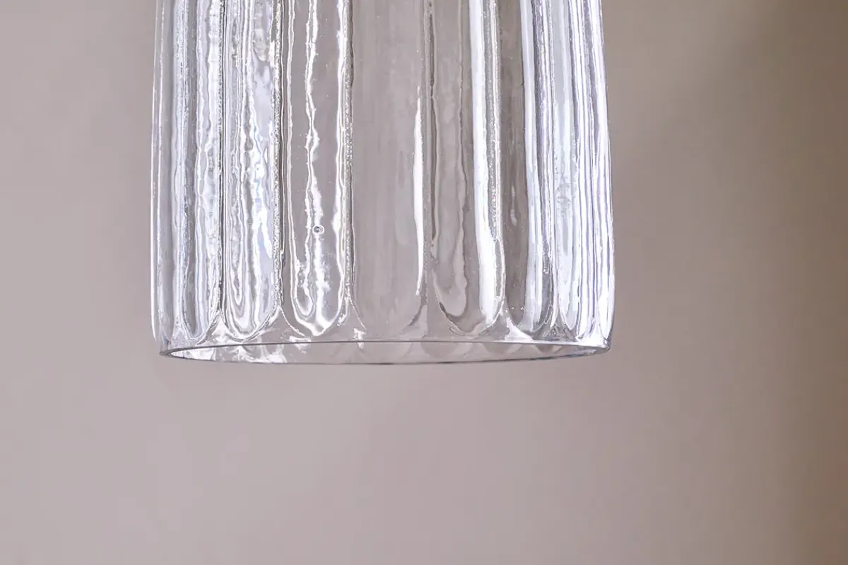 Pendant Lighting^Nkuku Lumina Recycled Glass Pendant - Clear