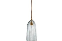 Pendant Lighting^Nkuku Lumina Recycled Glass Pendant - Clear