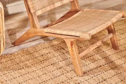 Bedroom|Living^Nkuku Madrisana Acacia & Rattan Woven Chair