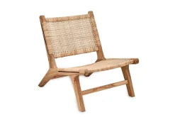 Bedroom|Living^Nkuku Madrisana Acacia & Rattan Woven Chair