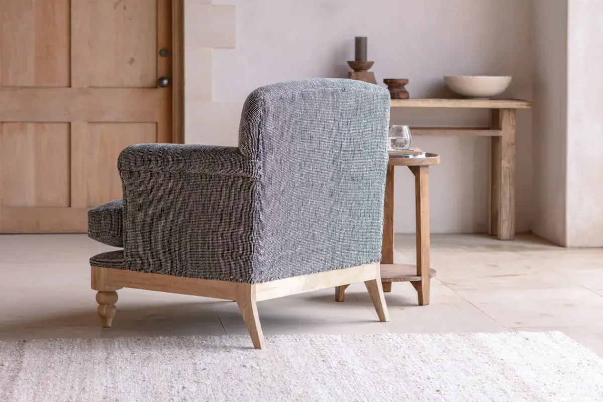 Living|Armchairs^Nkuku Maganda Cotton Armchair - Charcoal