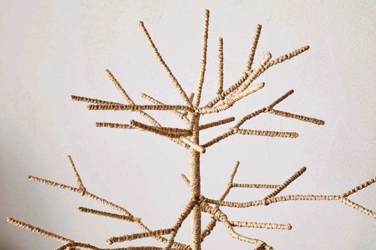 New Christmas|Shades Of Nature^Nkuku Mala Base Jute Tree - Natural