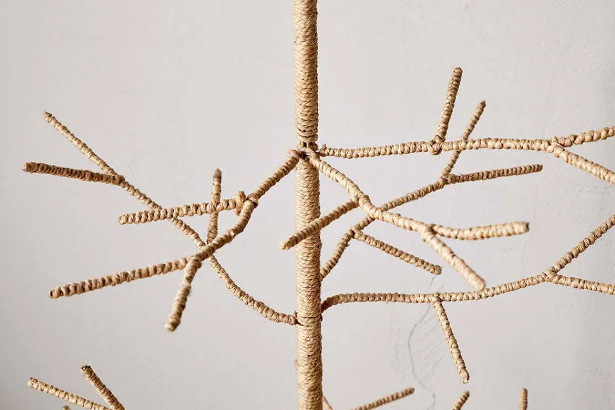 New Christmas|Shades Of Nature^Nkuku Mala Base Jute Tree - Natural