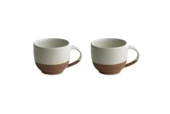 Breakfast Accessories|Mugs^Nkuku Mali Coffee Mug - White (Set of 2)