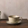 Breakfast Accessories|Teapots & Teacups^Nkuku Malia Cup & Saucer - Cream
