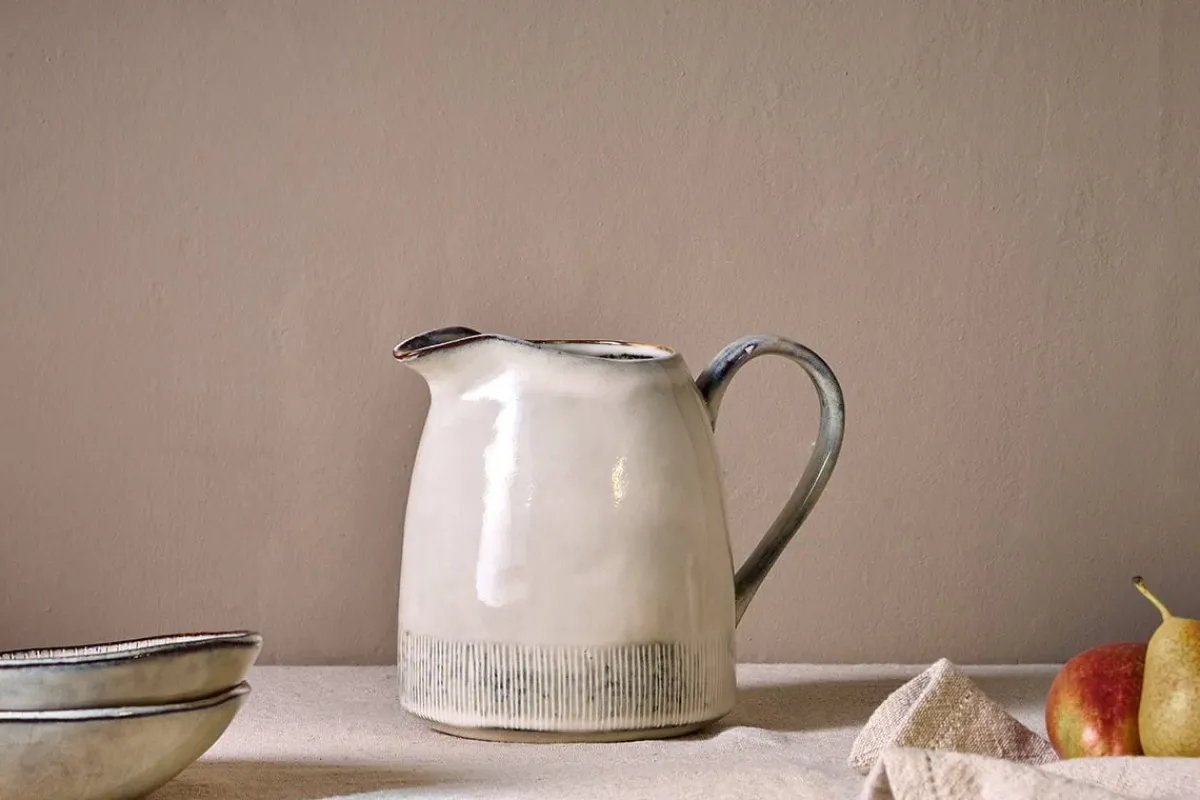 Breakfast Accessories|Jugs^Nkuku Malia Jug - Cream - Large