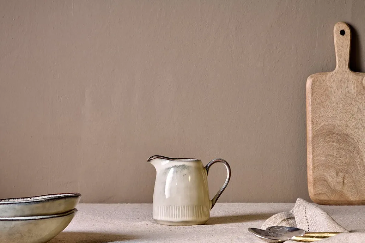 Breakfast Accessories|Jugs^Nkuku Malia Jug - Cream - Small