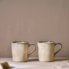 Mugs^Nkuku Malia Mug - Cream - (Set of 2)
