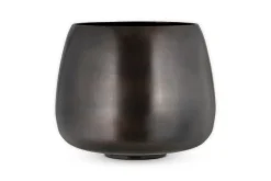 Indoor Planters^Nkuku Maliki Plant Pot - Aged Bronze