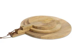 Chopping Boards^Nkuku Mango Wood Pizza Boards