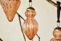 Baubles & Tree Decorations|New Christmas^Nkuku Manipur Baubles - (Set of 3) Copper