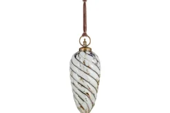 Giant Baubles|Baubles & Tree Decorations^Nkuku Maran Giant Bauble - Gold & Cream