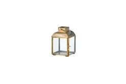 Decorative Home Accessories|Fireside^Nkuku Maro Brass Lantern - Small