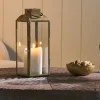 Fireside|Lanterns^Nkuku Maro Brass Lantern - Tall
