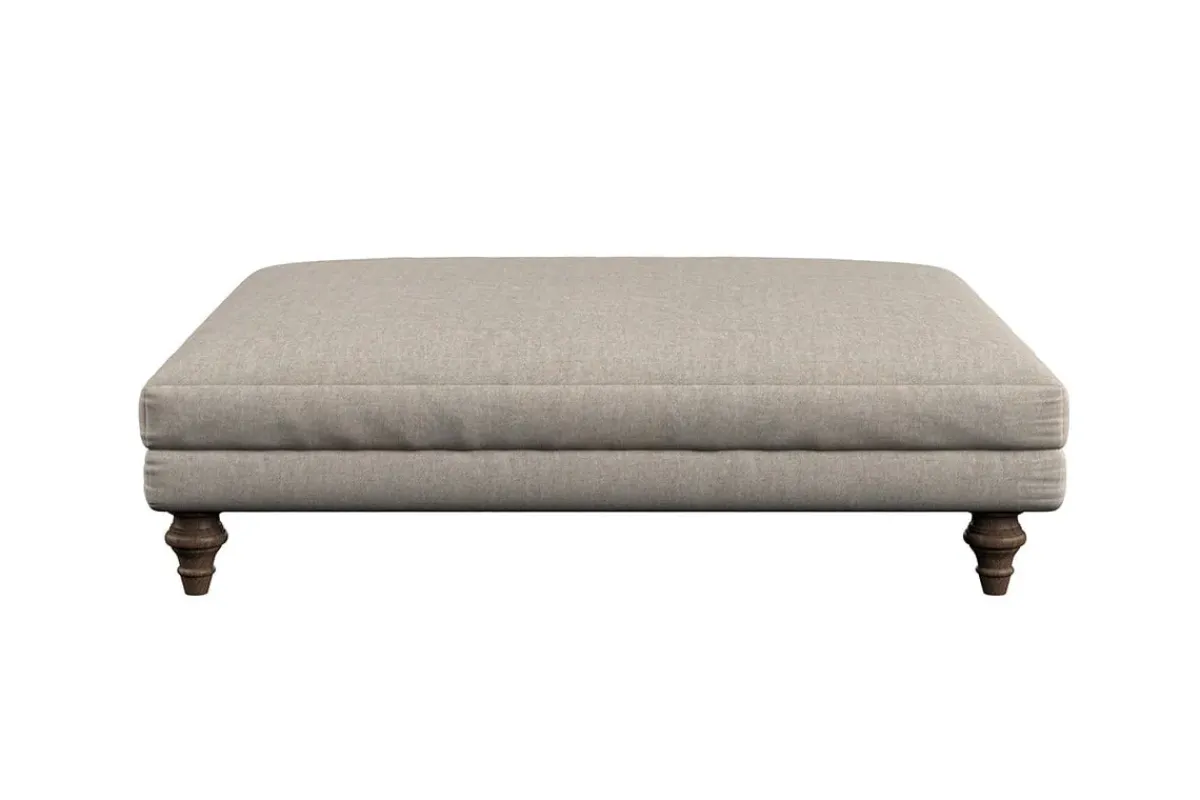 Made To Order Armchairs|Sofa Collections^Nkuku Marri Grand Footstool Brera Linen Natural