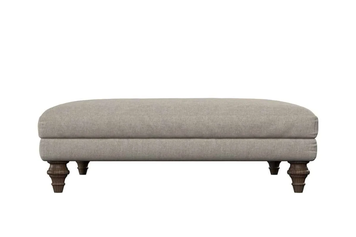 Made To Order Armchairs|Sofa Collections^Nkuku Marri Grand Footstool Brera Linen Natural