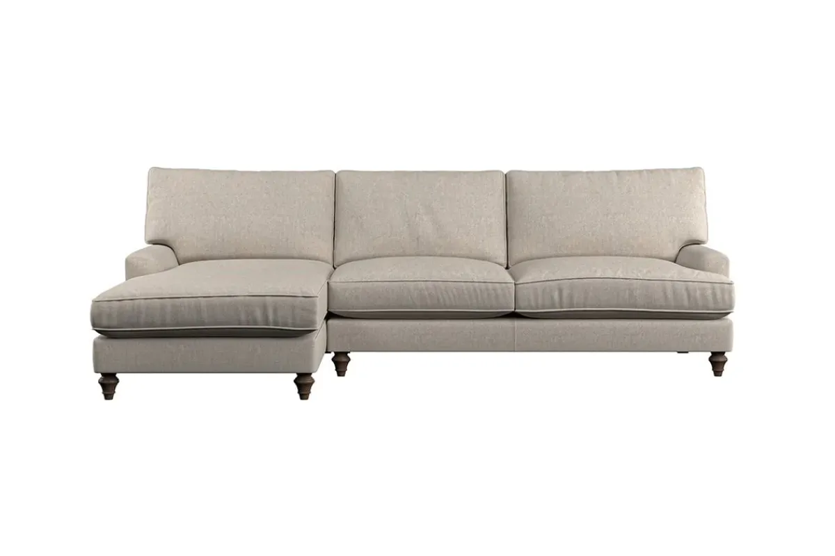 Sofa Collections^Nkuku Marri Grand Left Hand Chaise Sofa Brera Linen Natural
