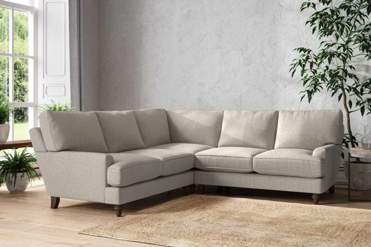 Corner Sofas|Sofa Collections^Nkuku Marri Large Corner Sofa Brera Linen Natural